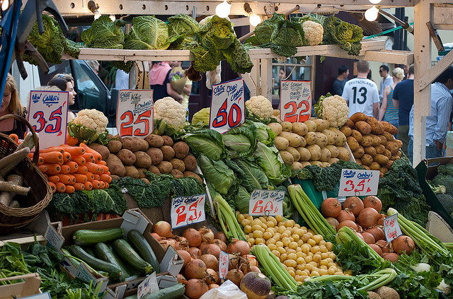 Portobello Road Market Fruit and Veg