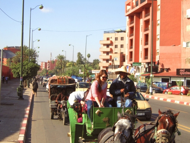 Horse and carriage, Marrakesh