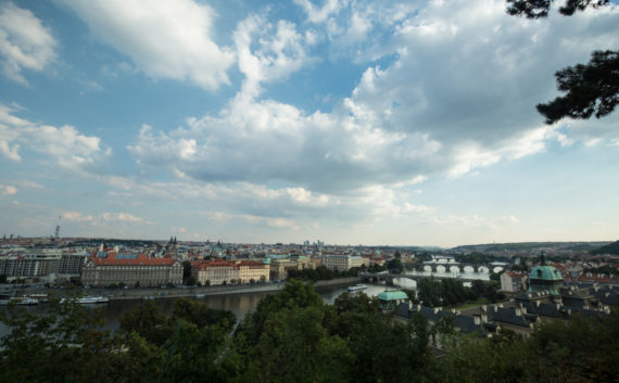 View of Prague from Letna Park