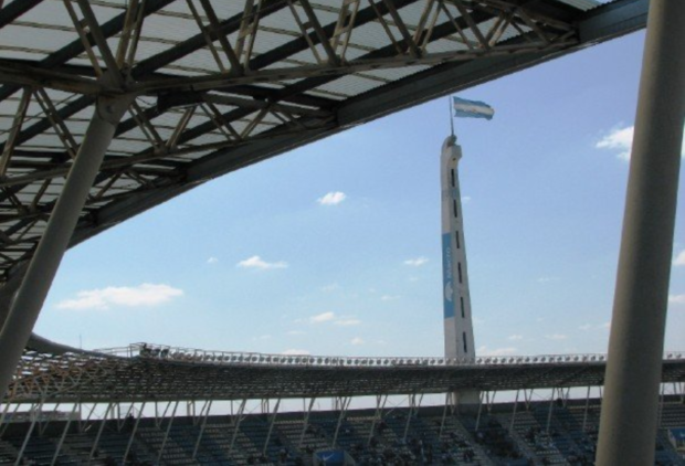 football match in Argentina, South America