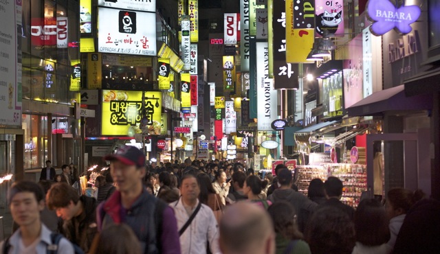 Shopping in Seoul South Korea