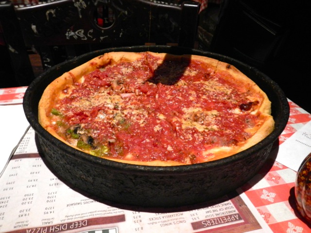 Deep Dish Pizza Chicago