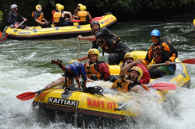 White Water Rafting On The Kaituna