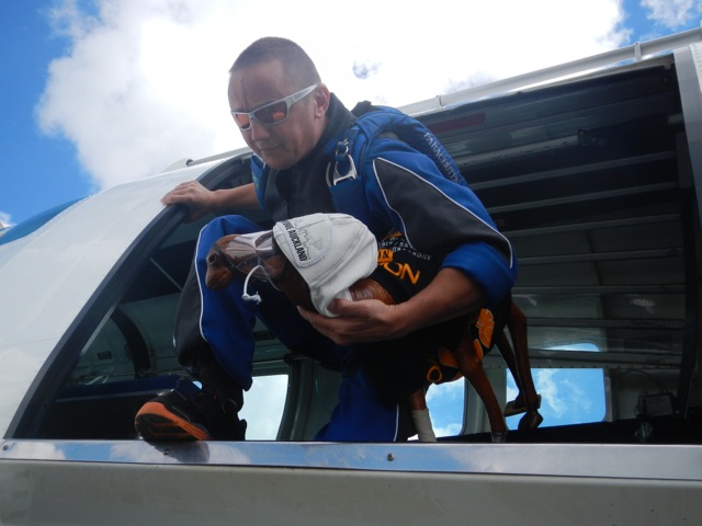 Clarence At Skydive Auckland