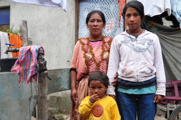 Family in Guatemala