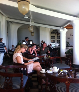 The Veranda Bar at the Galle Face Hotel