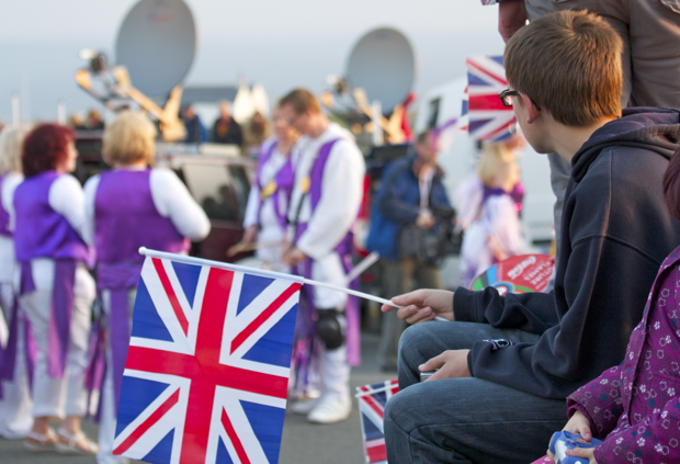 Awaiting the Olympic torch