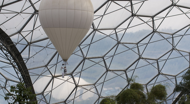 Balloon inside the Biome