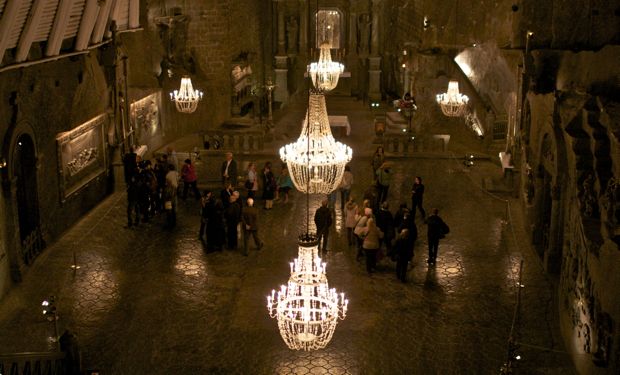 Chapel of St Kinga, Inside Wieliczka Salt Mine