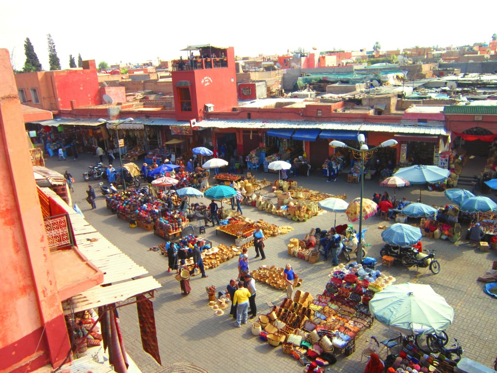 Marrakech Morocco souks