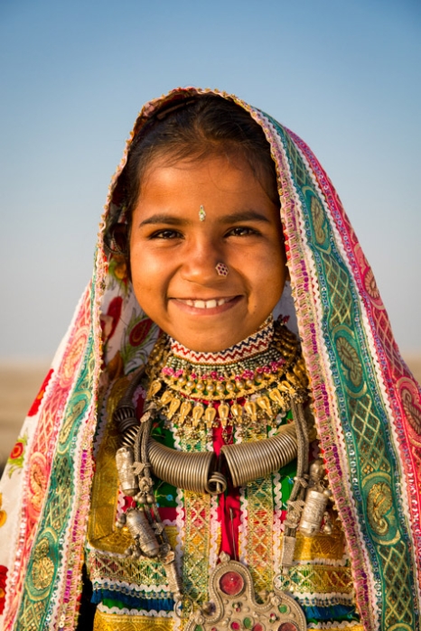 Uttarayan Kite Festival Girls Portrait