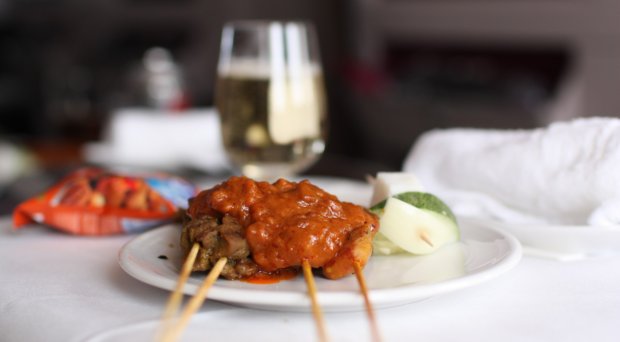 Malaysia Airlines Satay