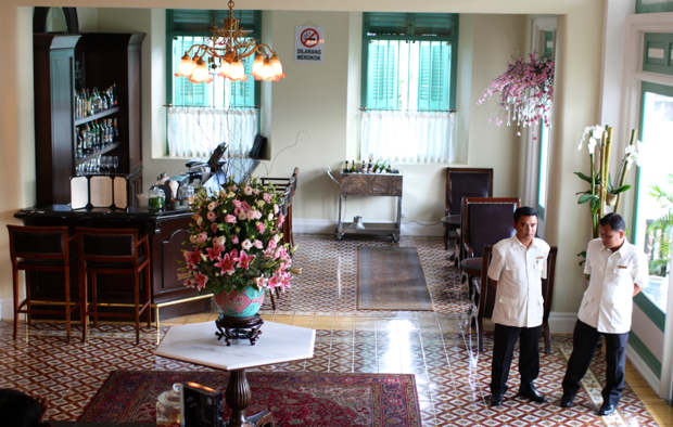 Majestic hotel lobby