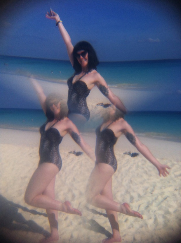 bermuda beach fun holga lens