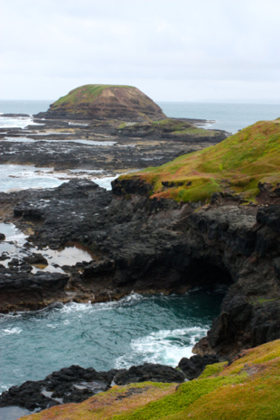 The Nobbies and the blow hole