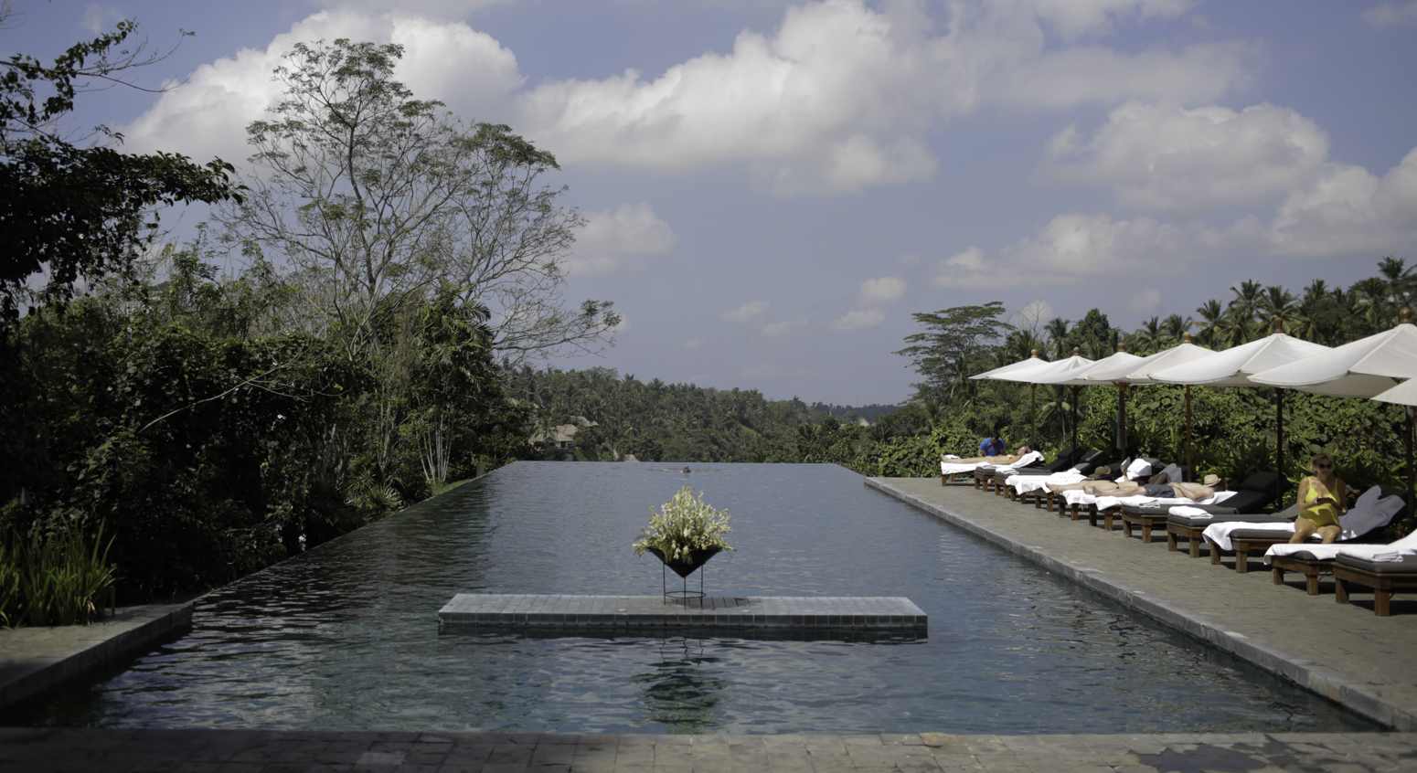 Poolside Alila Ubud