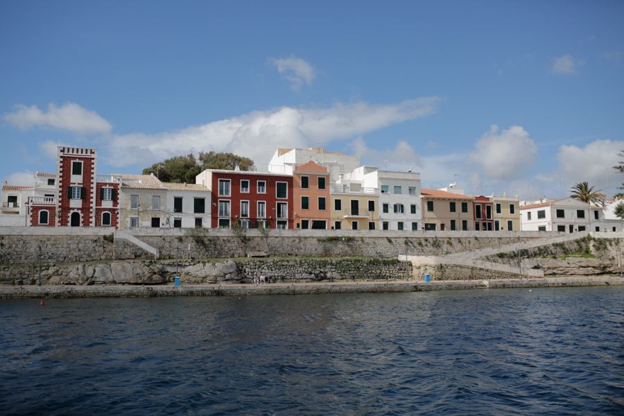 View from the boat, Menorca