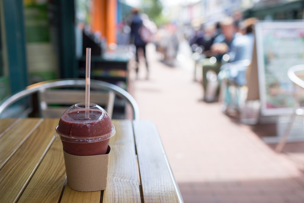 Smoothie from Guarana Bar, Brighton