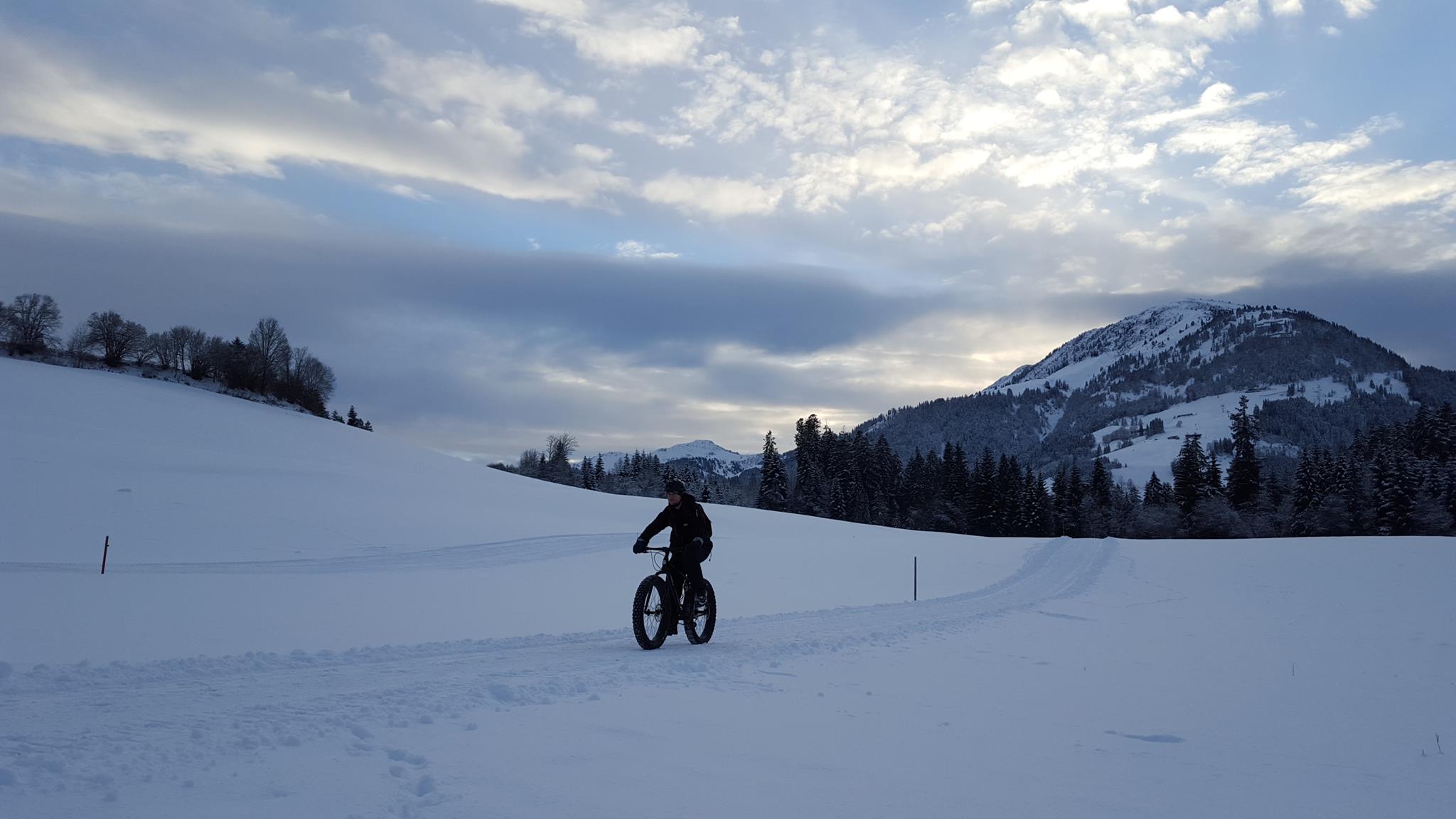 Fat Biking in the snow