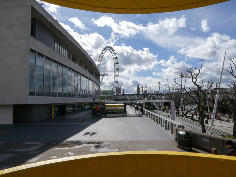 View from the stairs Southbank Centre Garden Cafe & Bar