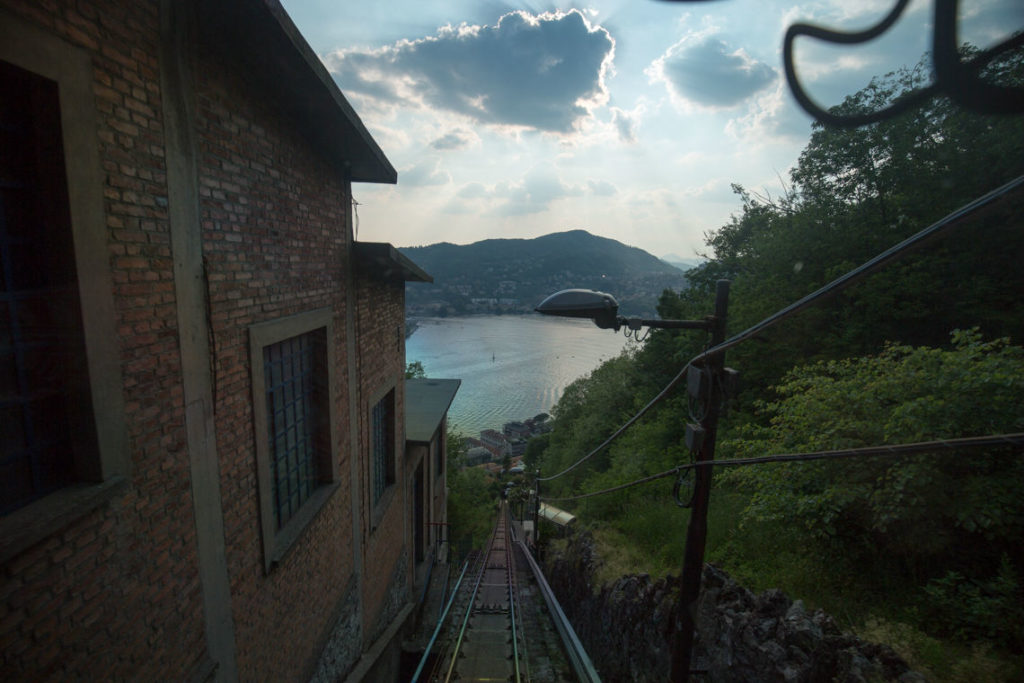 Funicular View of Como