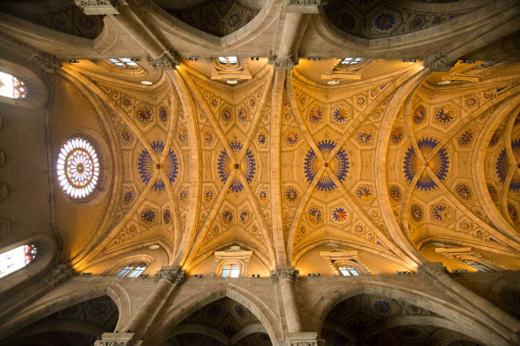 The ceiling Como Cathedral