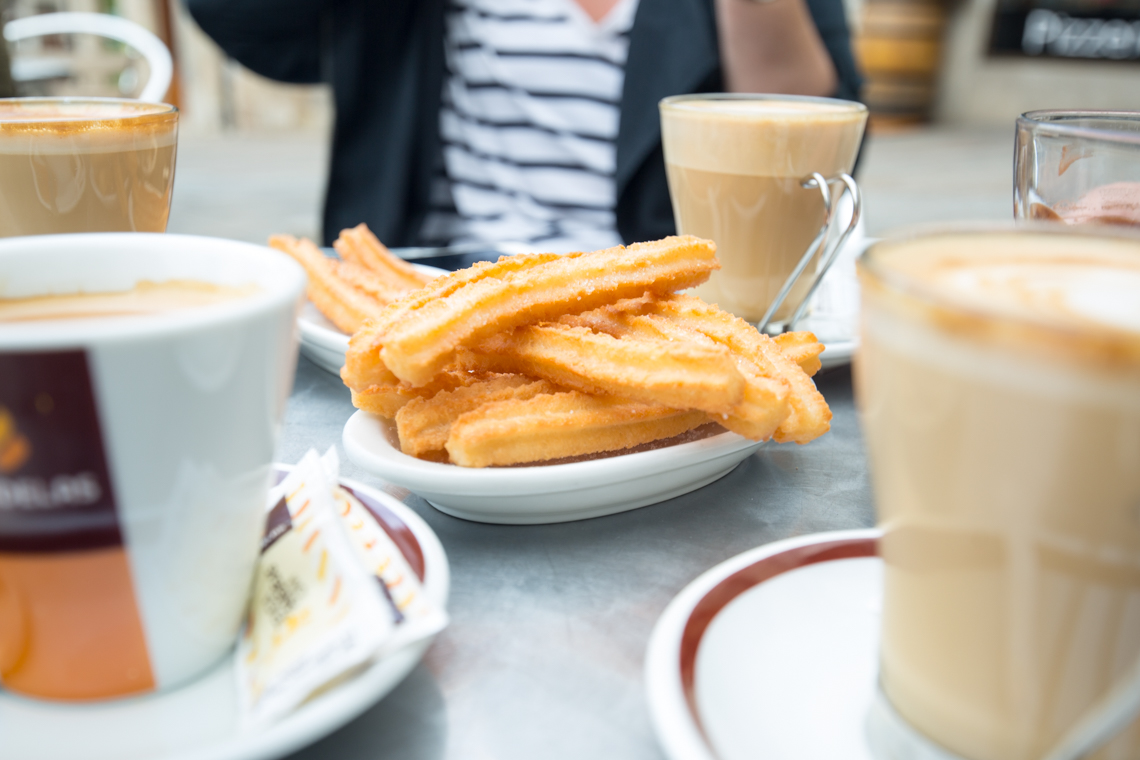 Churros in Praza Maior