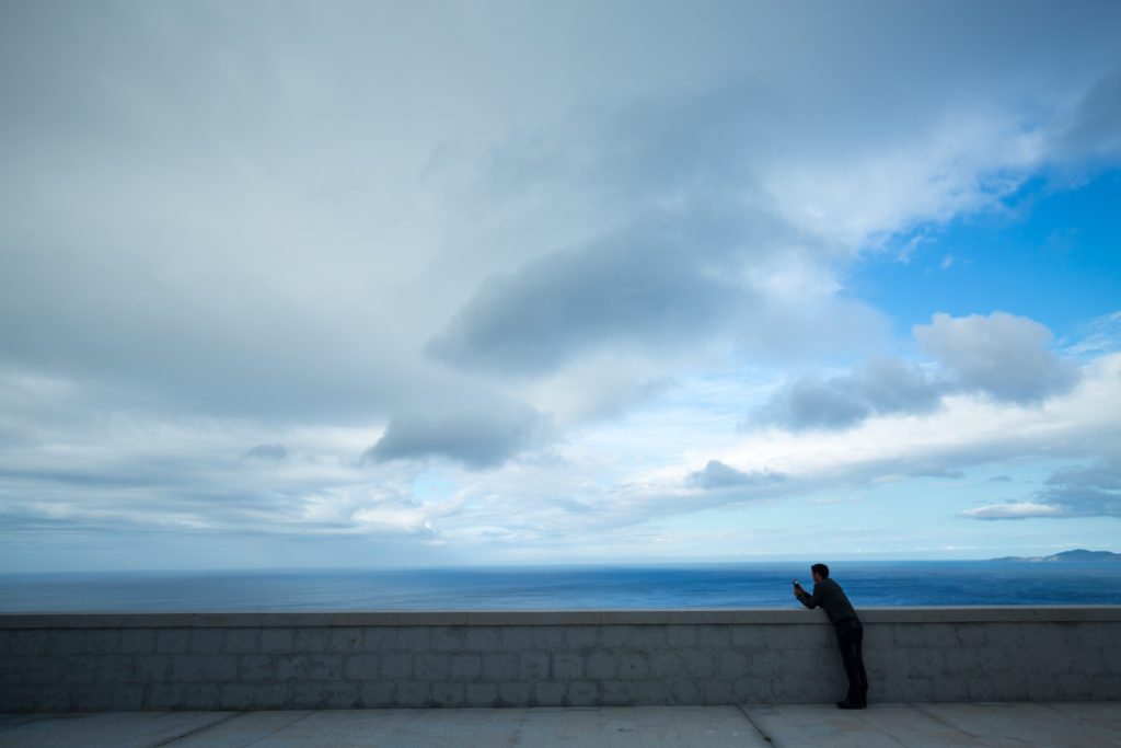 Looking out from Faro de Cabo Ortegal