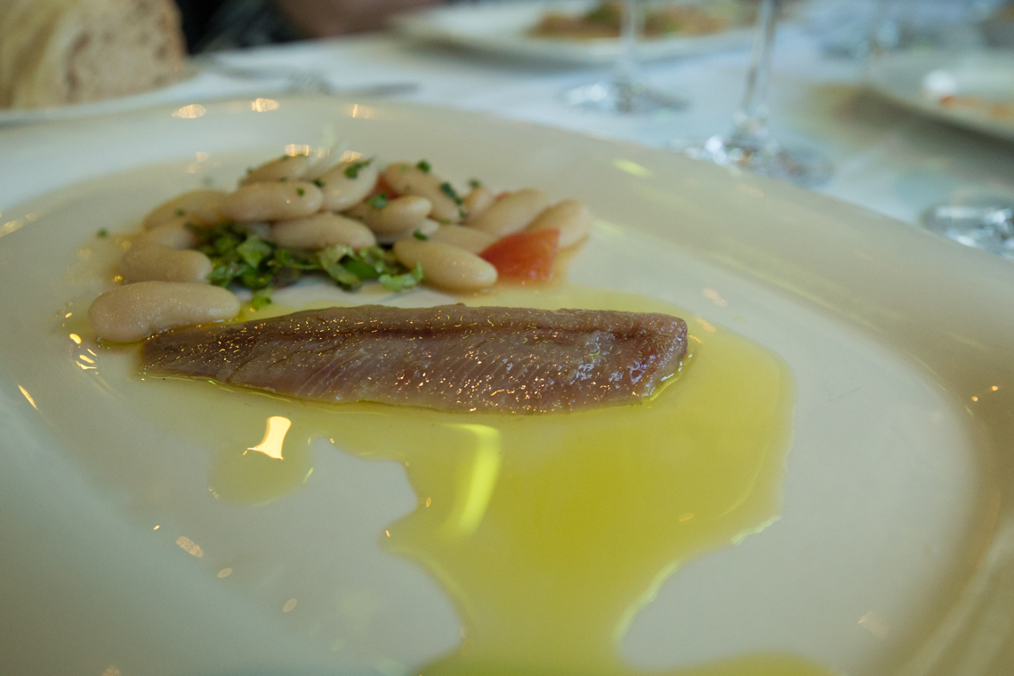 Sardine at San Miguel Restaurant Ribadeo Marina