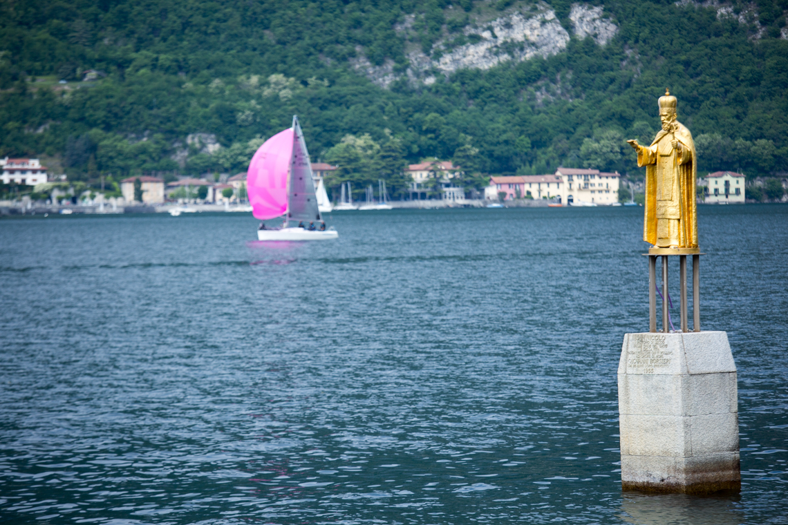 Golden Statue of Saint Nicholas