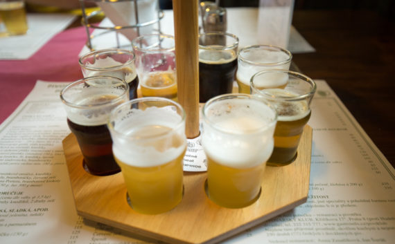Pivovarský dům beer tasting