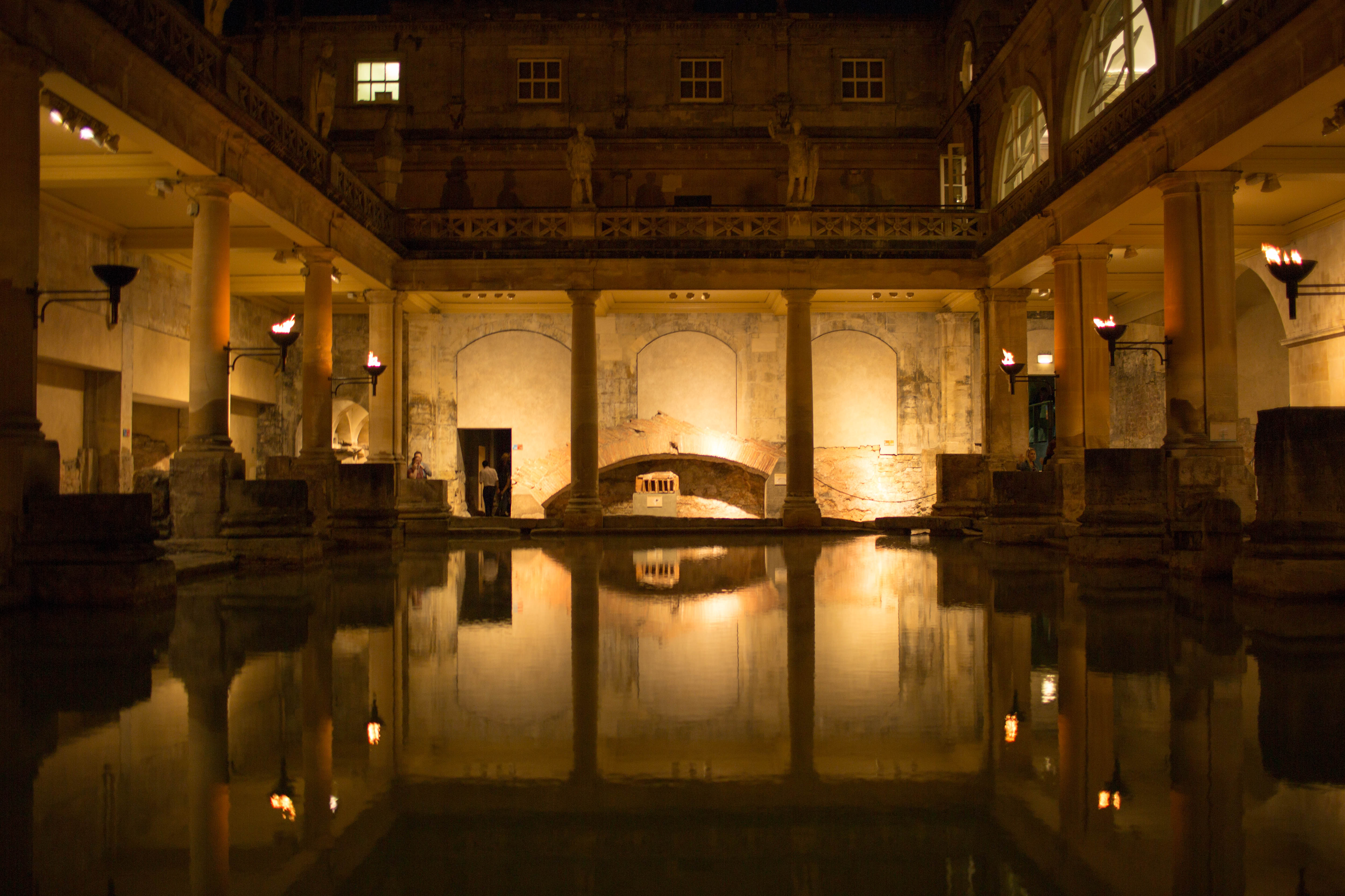 Roman Baths, England, Great Bath