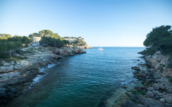 Cala Galdana Menorca - view out to sea