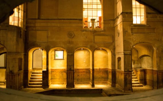 exploring the Roman Baths