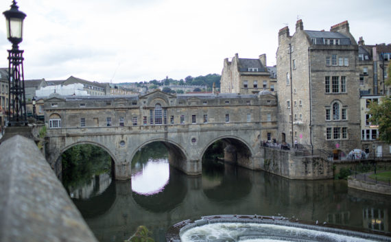 River Avon running through Bath