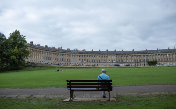 Royal Crescent in Bath, England